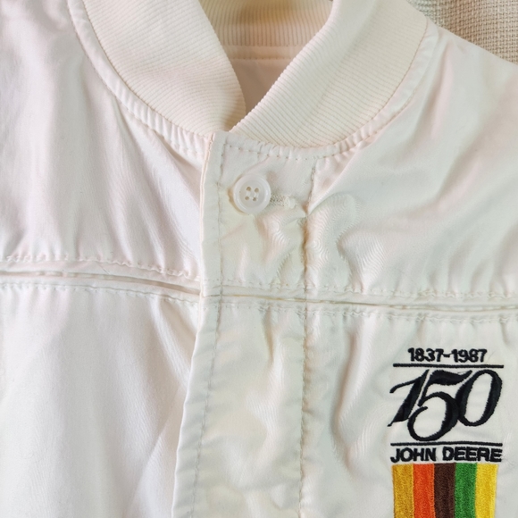 🚜 Vtg 80s John Deere 150th Anniv Bomber | XS - Picture 4 of 10